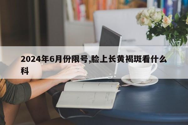 2024年6月份限号,脸上长黄褐斑看什么科